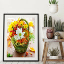 5D DIY Full Drill Diamond Painting Floral Cross Stitch Embroidery (C1017) A