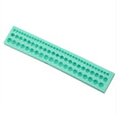 Hot Three Row 6/8/10mm Beads Silicone Mould Cake Decor Mold Sugarcraft new KJN