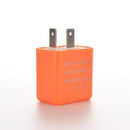 12V 2-Pin Speed Adjustable LED Flasher Relay Fix Motorcycle light Hyper Flash Dz