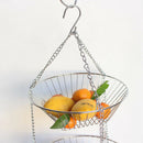 Storage Flower Holder Modern Hanging Wire Home Tier Candy Kitchen Fruit Basket