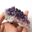 Natural Amethyst Quartz Geode Druzy Crystal Cluster Specimen Healing Best G3I1