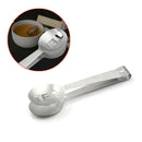 Stainless Steel Teabag Tongs Tea Bag Squeezer Holder Herb Grip Kitchen Tool J Gw
