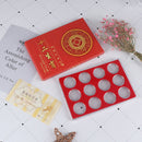 27mm Clear Round Plastic Commemorative Coin Capsule Container Holder  OZ
