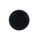 Dia Black Aluminum Rotary Control Potentiometer Knob 25mm x 15.5mm JR