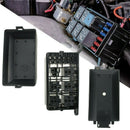 Car 12-Slot Relay Box 6 ATC/ATO 6 Relays Standard Blade Fuses Holder BlockFT