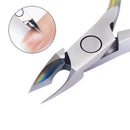 Rainbow Color Nail Cuticle Nipper Dead Skin Remover Clipper Scissor Plier M