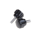 6pcs M4x10 Threaded Knurled Thumbscrew Grip Knobs Screw made in china   ME