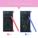 Black 4.4" inch LCD Writing Tablet Black Board Kids Drawing Memo Message Pad