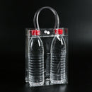New Women Clear Tote Bag Transparent PVC Purse Shoulder Handbag Shopper Handles