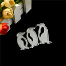 Lovely Penguin Shape Scrapbooking Diy Sharp Cutting Dies Photo Album Decor ES