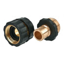 3/4" Garden Hose Quick Connector for Watering Devices Sprinkler Nozzle Etc