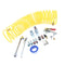 20 Pieces Air Hose Fittings Air Compressor Accessory Kit With Blow Gun