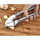 Garlic Press Stainless Steel Garlic Mincer Walnut Crusher Kitchen Tool