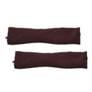 2Pcs Chair Armrest Covers Office Armchair Arm Cover Elastic Protector Coffee