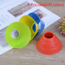 5 Pcs Cones Discs Soccer Football Training Sports Entertainment Accessories  JR