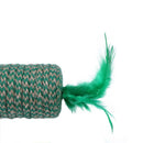 5pcs Candy Shape Feather Ball Cat Toys Creative Sisal Interactive Pets Toys