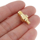 2PCS SMA Female To MCX Male Plug Coaxial Adapter Connector Converter FT