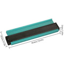 Contour Gauge Duplicator Profile Measuring Tool, 10 Inches Plastic Multifun U8C9