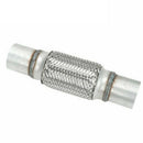 Exhaust Flex Pipe Stainless Steel Double Braid 2 X 6 Inch with Ends 10 Inch E7K4