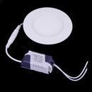 6W circular LED embedded type ceiling lighting fixture panel light downligh