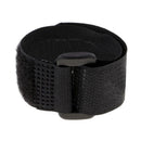 10x Reusable Nylon  Strap Cable Tie Wire Rope with Buckle Black