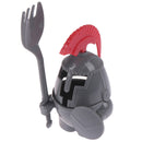 Boiled Egg Cup Holder Egg tray With Holding a Spoon Knight in Shining Armour BX