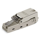 2Pcs Cat6A Shielding Crystal Head Rj45 Connector Metal Module Toolless Conn