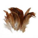 Natural cock feather cock Decoration - Ideal for costumes, hats, interior d R9B7