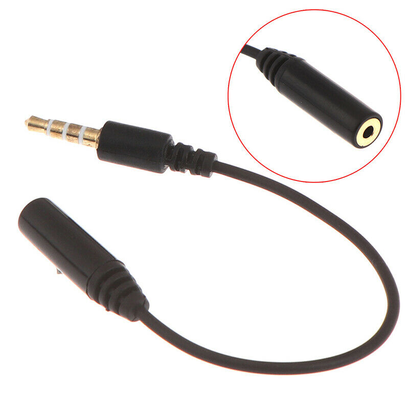 3.5mm Male to Female Audio Jack Extension Cable Headset Extender Adapter C JR