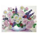 5D DIY Special Shaped Diamond Painting Flower Cross Stitch Mosaic Craft Kit