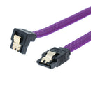 SATA 3.0 Data Cable 500mm/20'' for HDD SSD with Latching Lock 26AWG 6Gb/s,