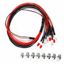 8 LED 5mm White Color Red Color LED Light Set for HSP RC Cars WS T6P7
