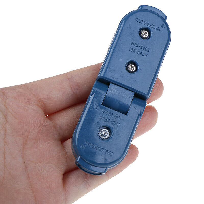 US American Plug 2 Pin Adjustable Male Power Plug Female Socket Outlet Adapt_ Pb