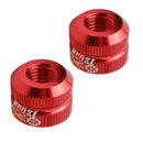 Bike Vacuum Tire Law Mouth Nut Bicycle Tire Inner Tube Valve Caps Red