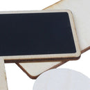 12pcs Mini Chalkboard with Stand and Sturdy Thick Base, Best for Wedding
