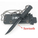 Cool Necklace Design EDC Blade Outdoor Camping Hunting Survival Tools SDLS