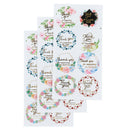 80 pcs/10 sheet Thank You For Supporting My Small Business Gift Sealing StiSEAU