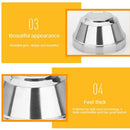 Double Insulation Stainless Steel Steaming Bowl Soup Bowl Steamed Egg Bowl
