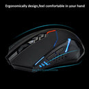 2.4G Wireless Gaming Mouse 2400 DPI 7 Button USB LED Light Optical Mice For PC