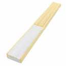 20 Pcs Fan White For Painting Calligraphy DIY Gift Decoration White P3R2