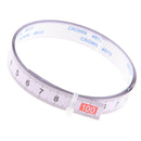 Self Adhesive Steel Measure Tape Miter Saw Track Tape Measure Left To Right