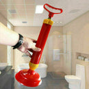 Powerful Manual Drain Buster Plunger Toilet Sewer Dredge Device Inflat