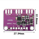 Si5351A I2C 25MHZ Clock Generator Breakout Board 8KHz to 160MHz for Ardu Ws