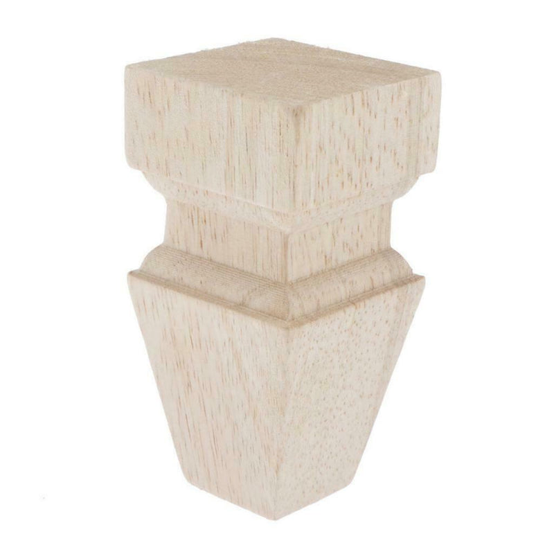 6pcs Solid Wood Sofa Legs 4" Unfinished  For