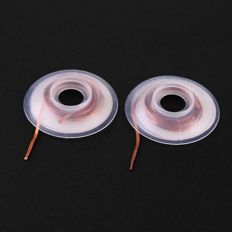 5pcs 0.75m 2.0mm Desoldering Braid Solder Remover Sucker Flux Wick Cable