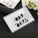 Cutting Dies Embossing Decorative Mold Letters Scrapbook Template (GG0314)