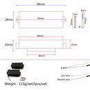 4 String Closed Bass  Pickup Black for Bass Guitar, Easy to Install