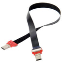 20Cm Fpc Flat Usb 3.1 Type-C Usb-C Male To Male Data Cable For Macbook & La