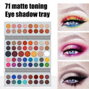 71 Colors Matte Eyeshadow Palette Makeup Powder Eye Long New Shadow Lasti T M3K7