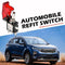 Car Illuminated LED Toggle Switch Control ON/OFF+Aircraft Missile Cover (A)
